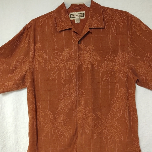 Silk button down shirt. - Picture 1 of 5
